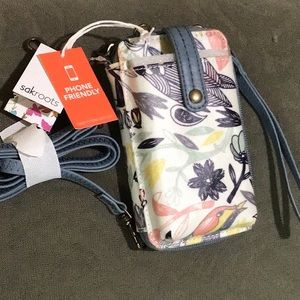 Sakroots smartphone wristlet